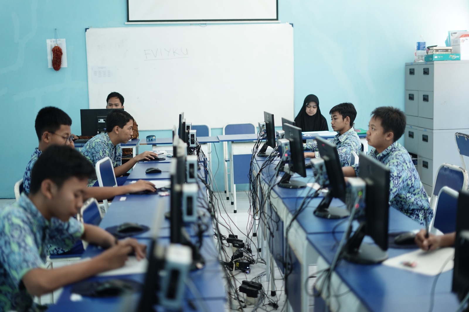 PELAKSANAAN ANBK SMPIT BINA AMAL BERJALAN LANCAR DAN SUKSES